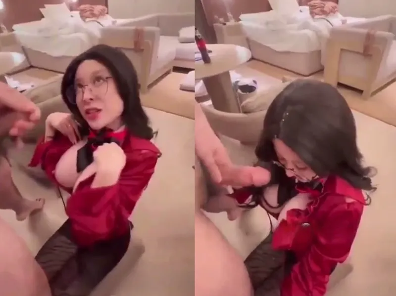 Cưỡi ngựa cùng nhân tình kính cận dáng người mẫu thích được bắn lên mặt